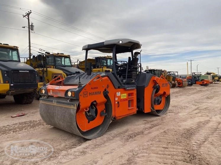 Used Compactor in yard
